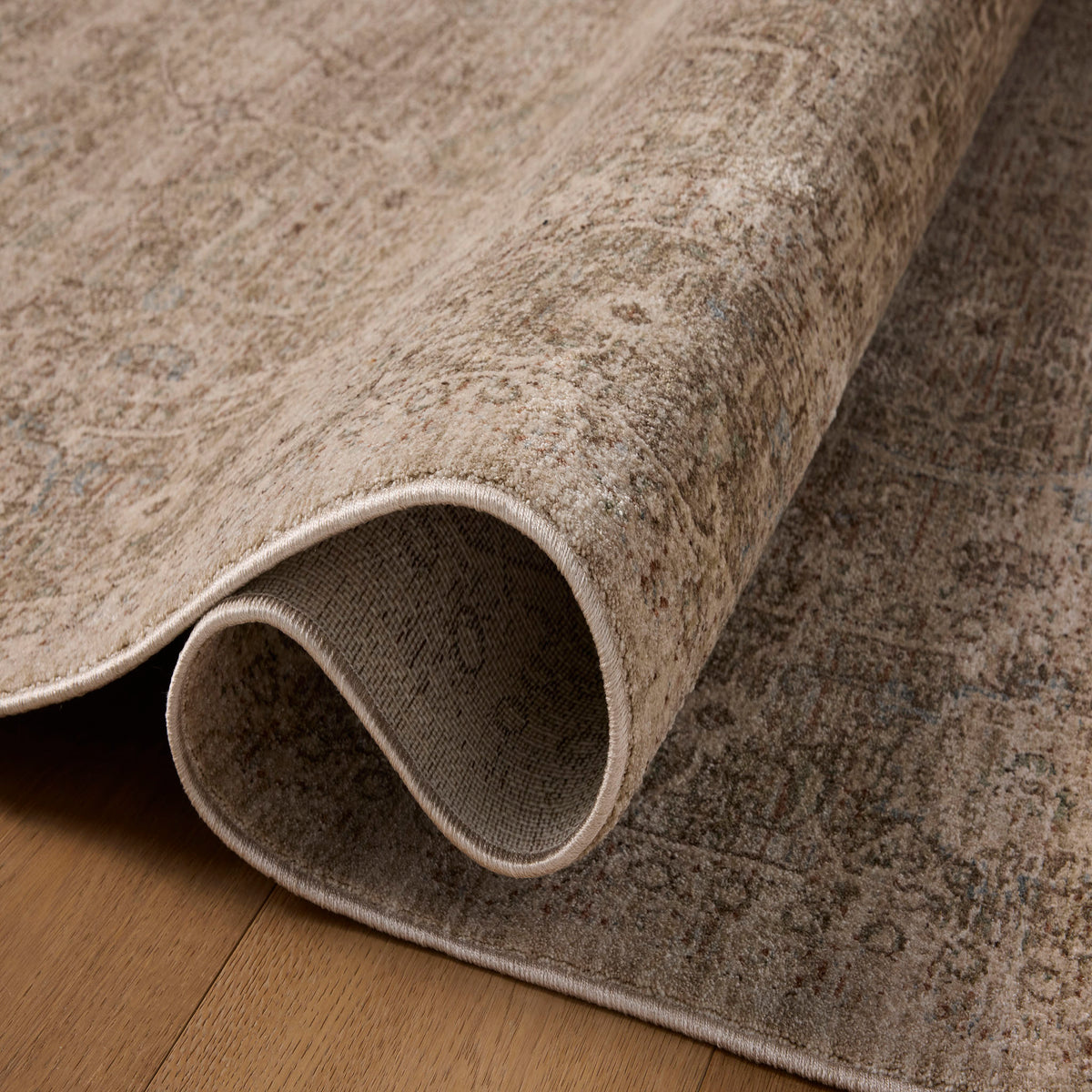 Amber Lewis x Loloi Ethel Rug in Sage/Natural-3
