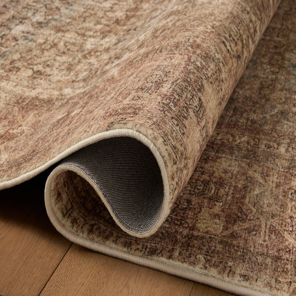 Amber Lewis x Loloi Morgan Rug in Lagoon/Clay-4