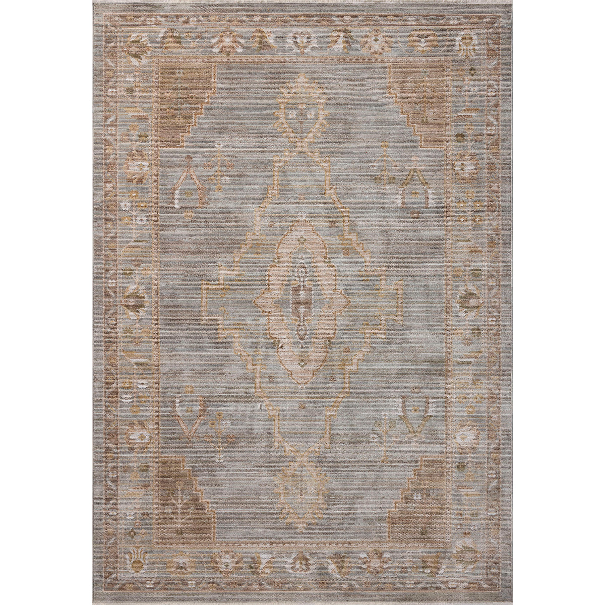 Amber Lewis x Loloi Nella Rug in Sky/Natural-1
