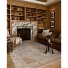 Amber Lewis x Loloi Nella Rug in Sky/Natural-2