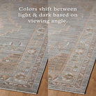 Amber Lewis x Loloi Nella Rug in Sky/Natural-6