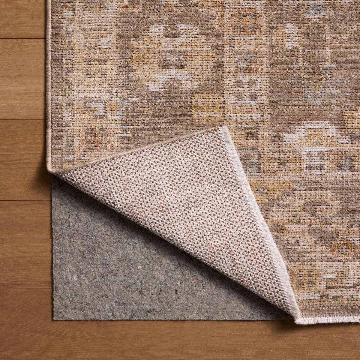 Amber Lewis x Loloi Nella Rug in Stone/Earth-5