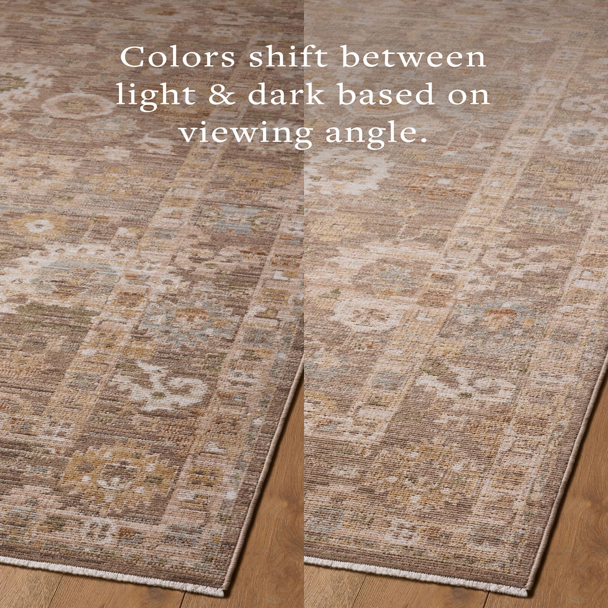 Amber Lewis x Loloi Nella Rug in Stone/Earth-6