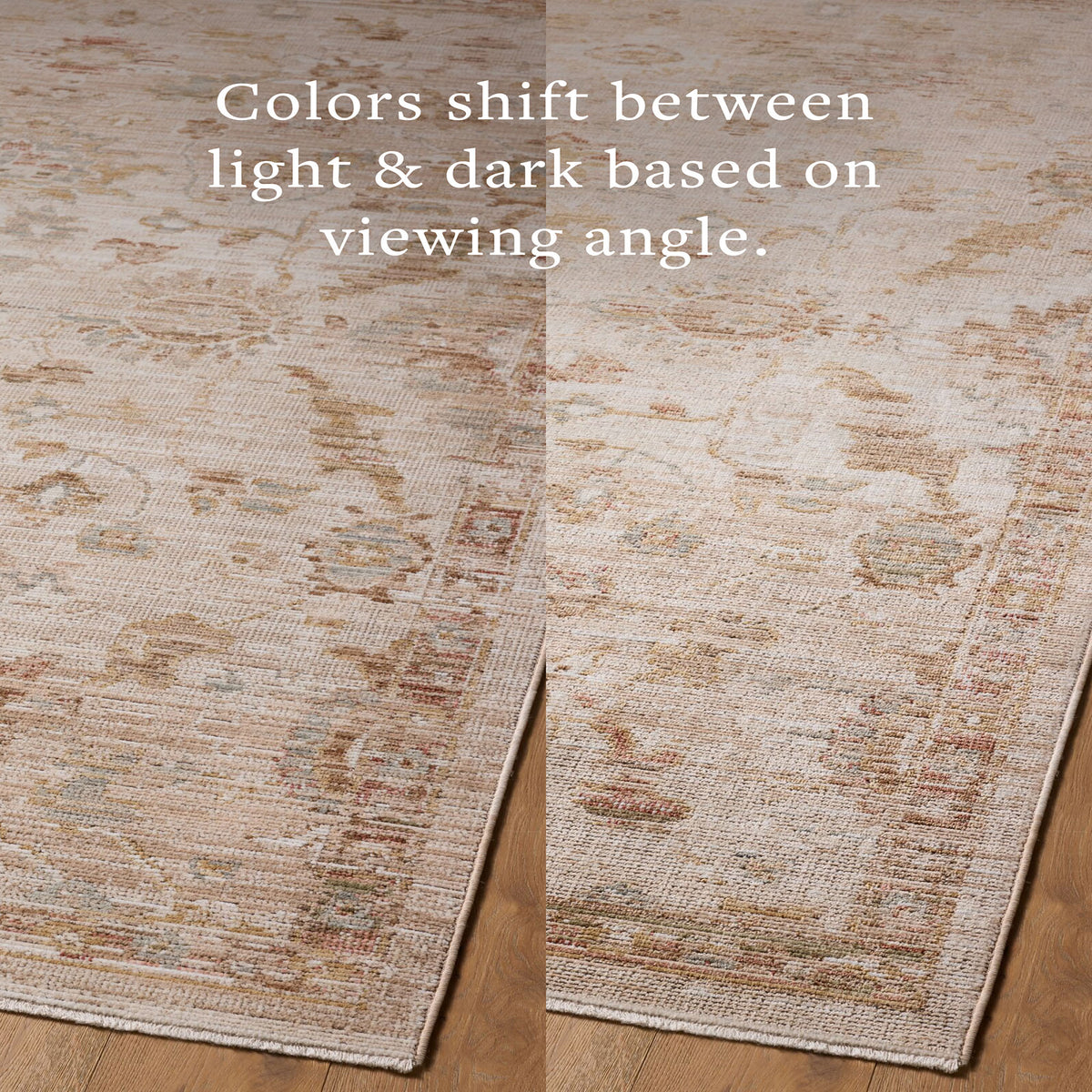 Amber Lewis x Loloi Nella Rug in Natural/Multi-6