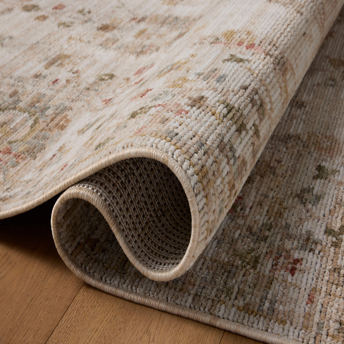 Amber Lewis x Loloi Nella Rug in Ivory/Multi-3