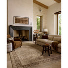 Amber Lewis x Loloi Rutherford Rug in Bark/Khaki-2