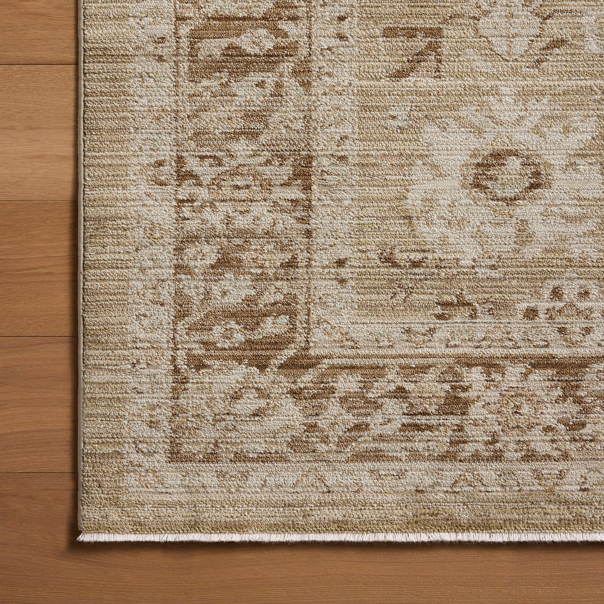 Amber Lewis x Loloi Rutherford Rug in Bark/Khaki-4