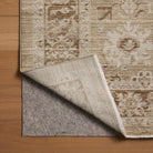 Amber Lewis x Loloi Rutherford Rug in Bark/Khaki-5