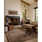 Amber Lewis x Loloi Rutherford Rug in Brown/Beige-2