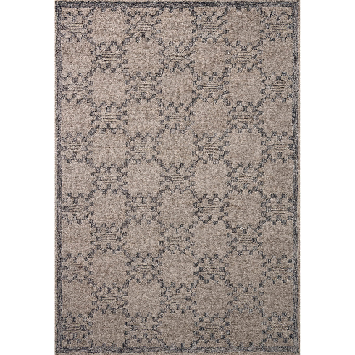 Jeremiah Brent x Loloi Fori Rug in Bark/Taupe-1