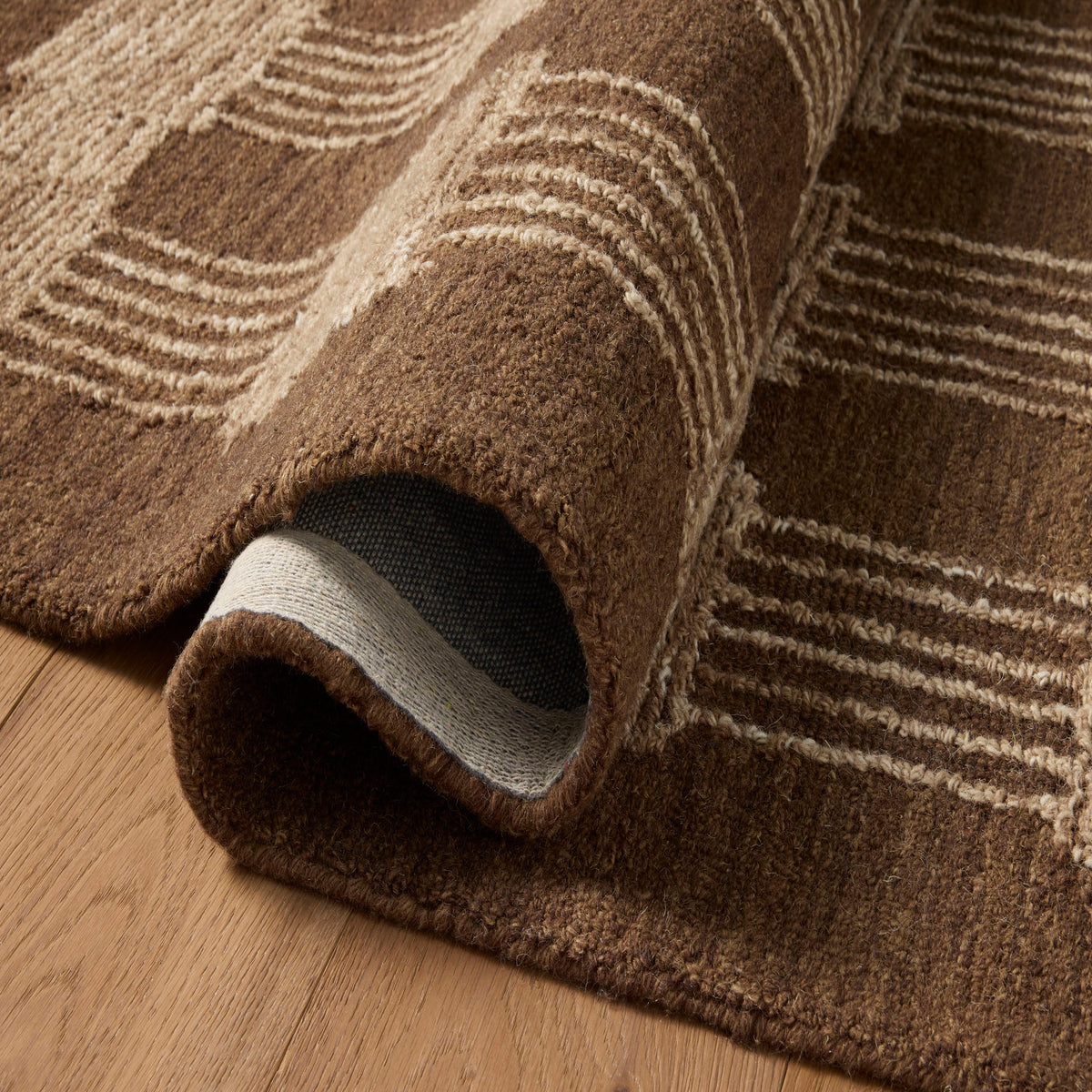 Jeremiah Brent x Loloi Fori Rug in Espresso/Brown-5