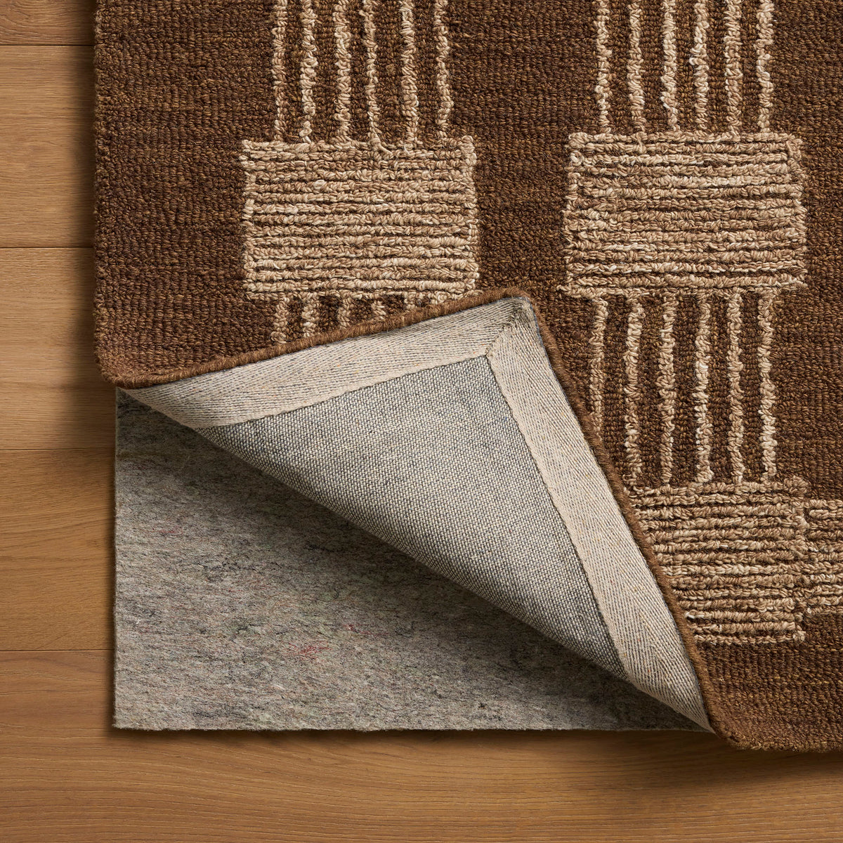 Jeremiah Brent x Loloi Fori Rug in Espresso/Brown-7