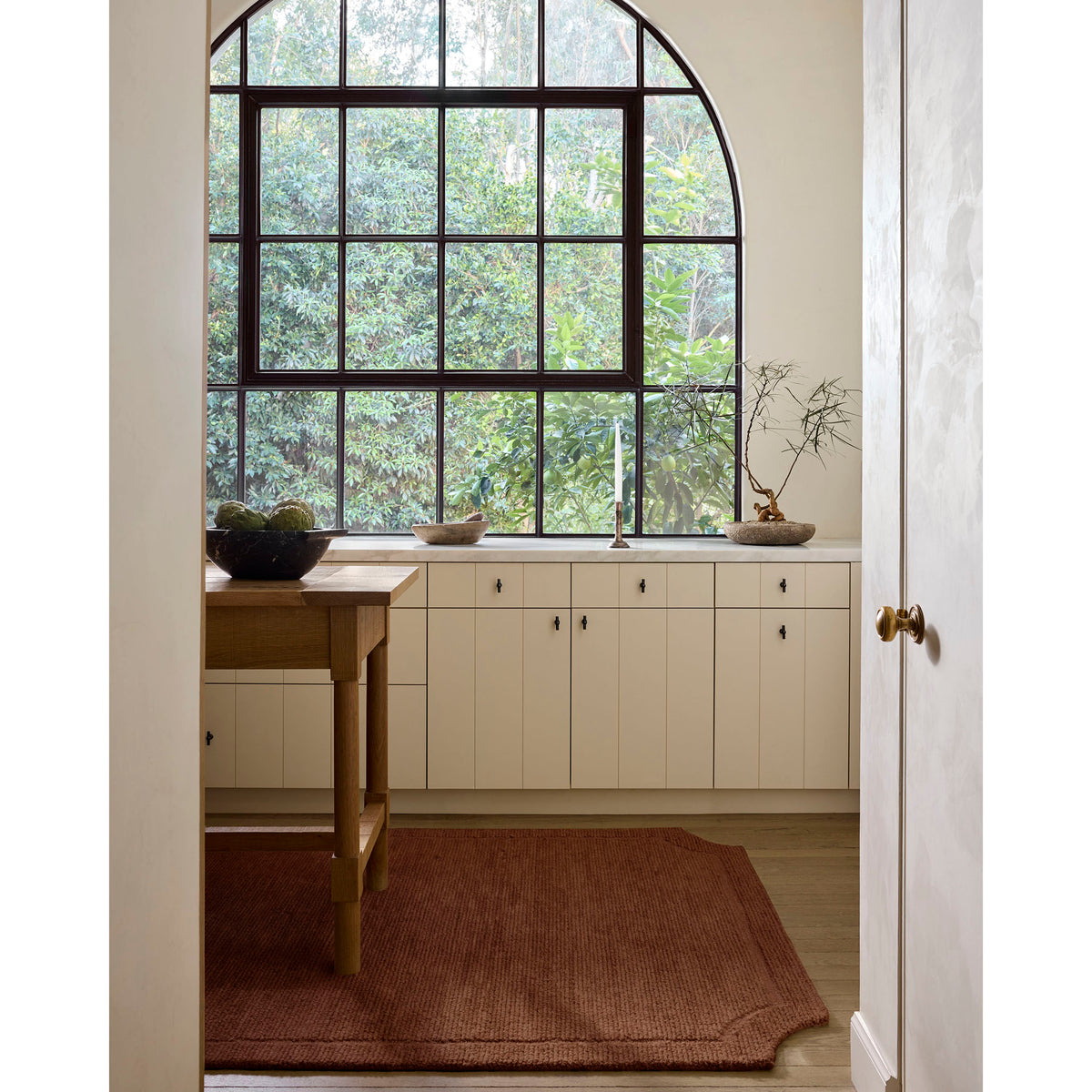 Jeremiah Brent x Loloi Obelisk Rug in Brick-2