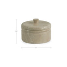 Celine Round Travertine Box-10