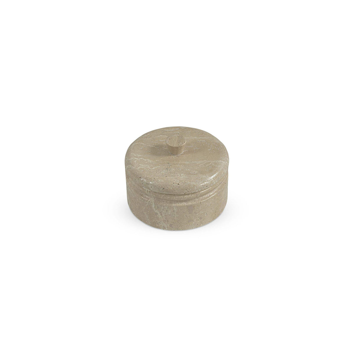 Celine Round Travertine Box-4