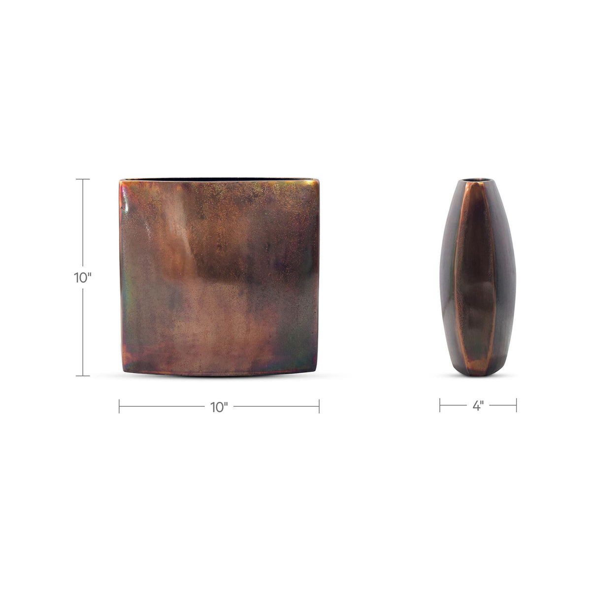 Cora Cast Aluminum Vase-10