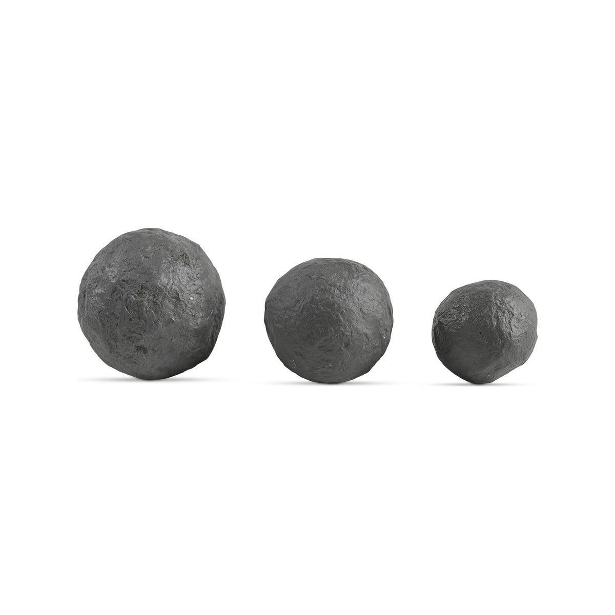 Paper Mache Spheres - Set of 3-3