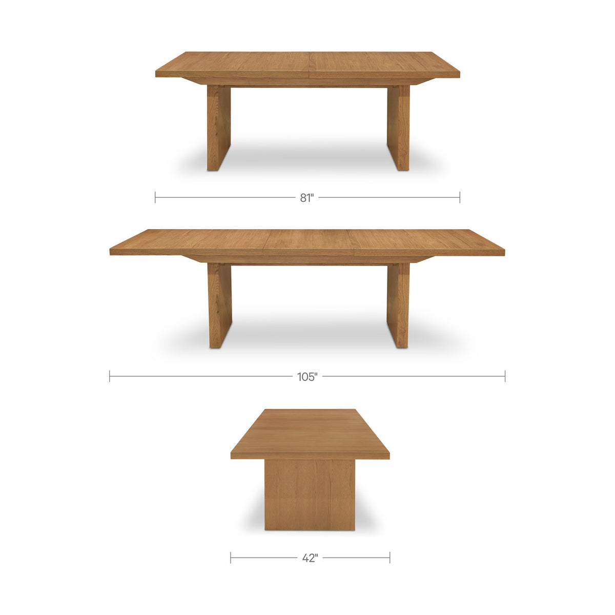 Landon Extension Dining Table-10