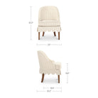 Lydia Slipcover Dining Chair-18