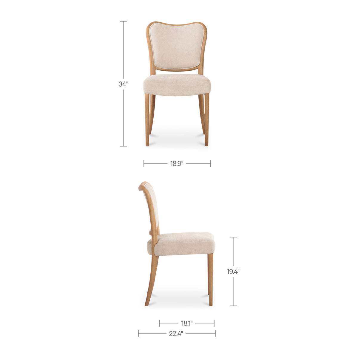 Elodie Dining Chair - Set of Two-19