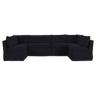 Fiona Slipcover Dining Banquette U-Shape 121 Inch-17