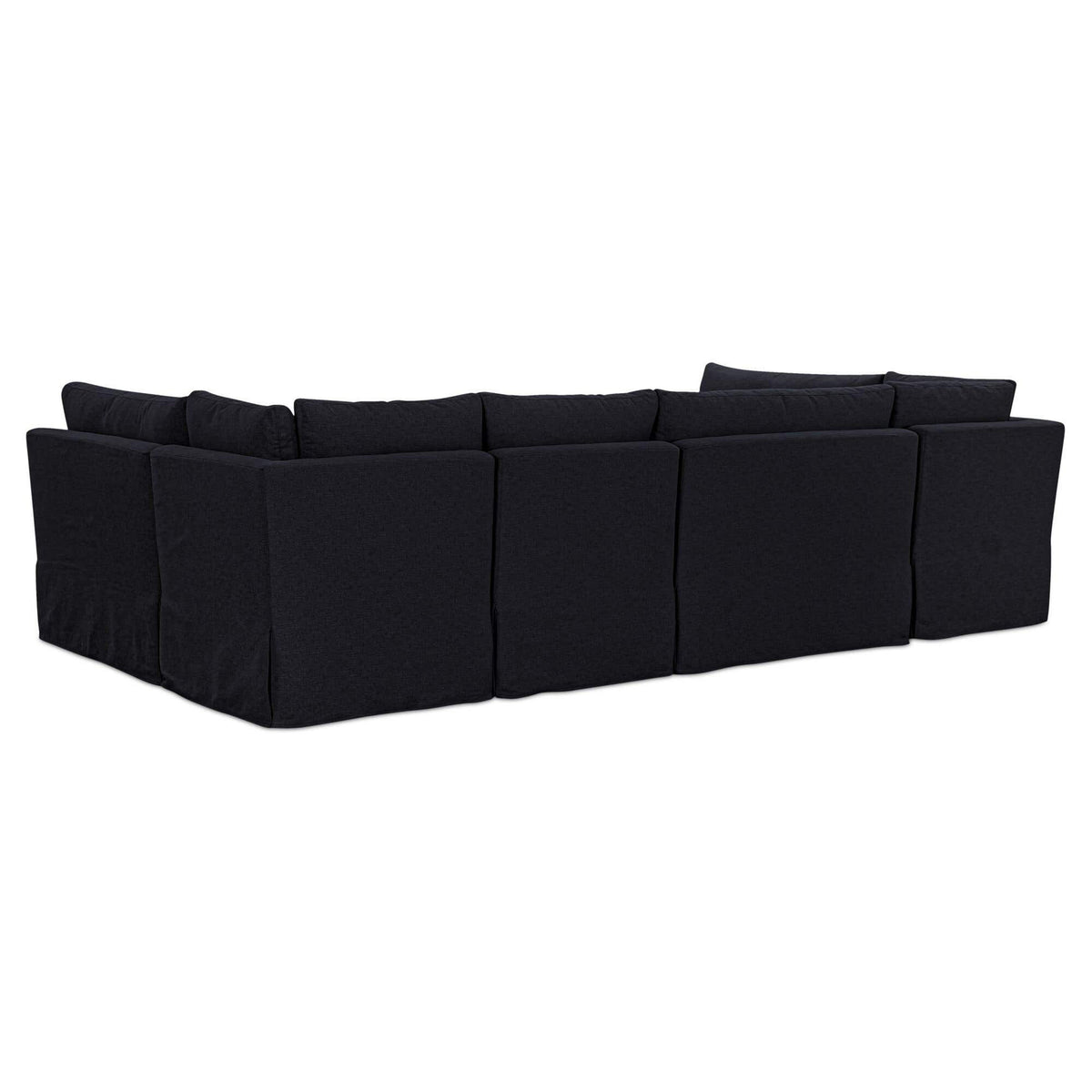 Fiona Slipcover Dining Banquette U-Shape 121 Inch-20