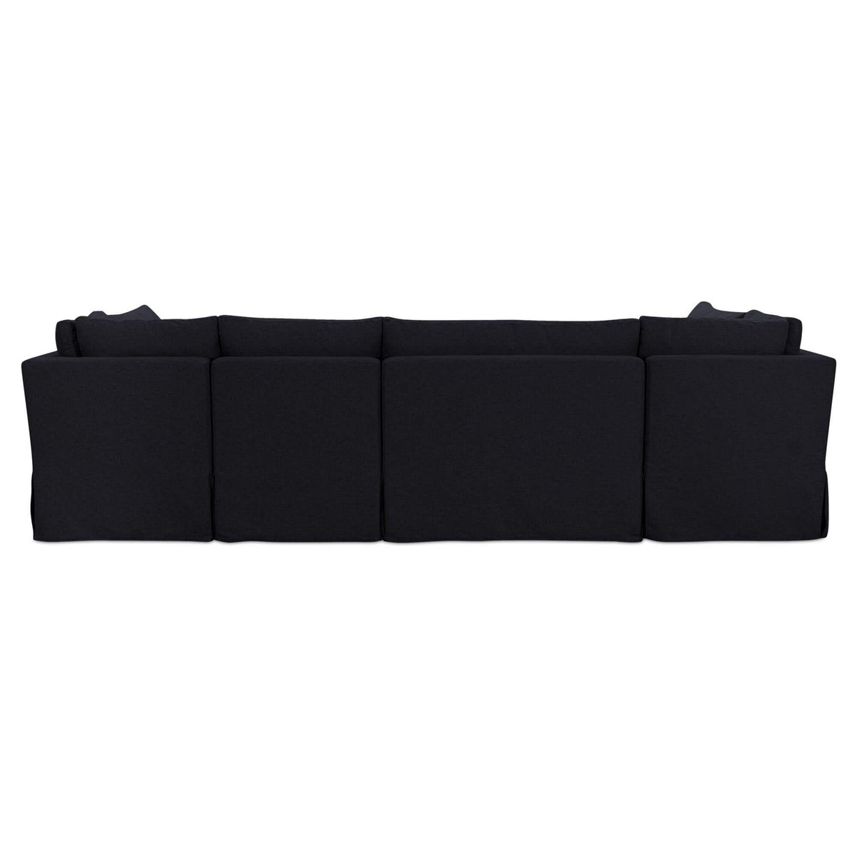 Fiona Slipcover Dining Banquette U-Shape 121 Inch-21