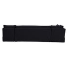 Fiona Slipcover Dining Banquette L-Shape 125.5 Inch-15