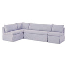 Fiona Slipcover Dining Banquette L-Shape 125.5 Inch-3