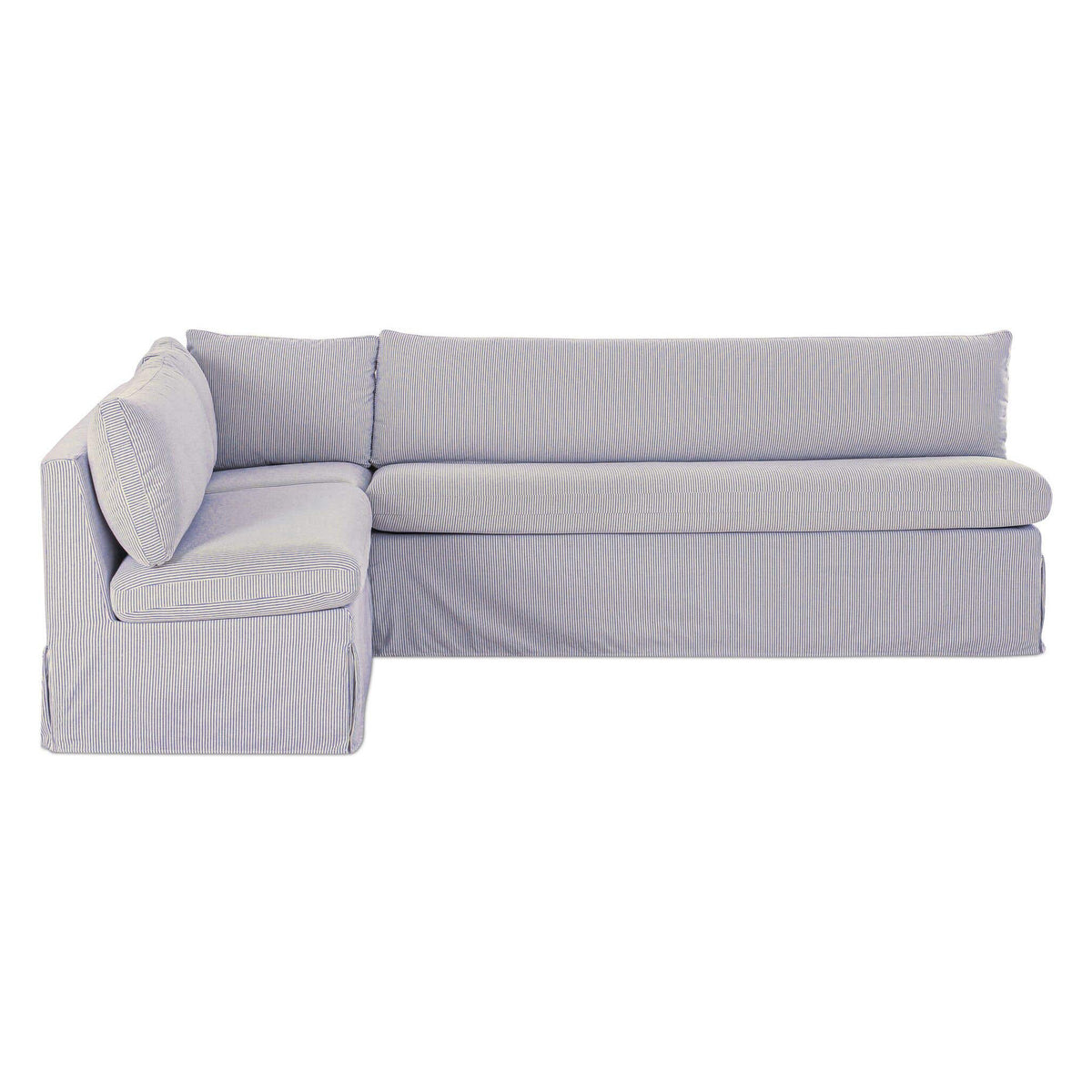 Fiona Slipcover Dining Banquette L-Shape 100.5 Inch-1