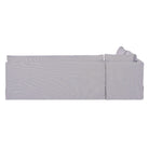 Fiona Slipcover Dining Banquette L-Shape 100.5 Inch-4