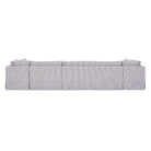 Fiona Slipcover Dining Banquette U-Shape 168 Inch-12