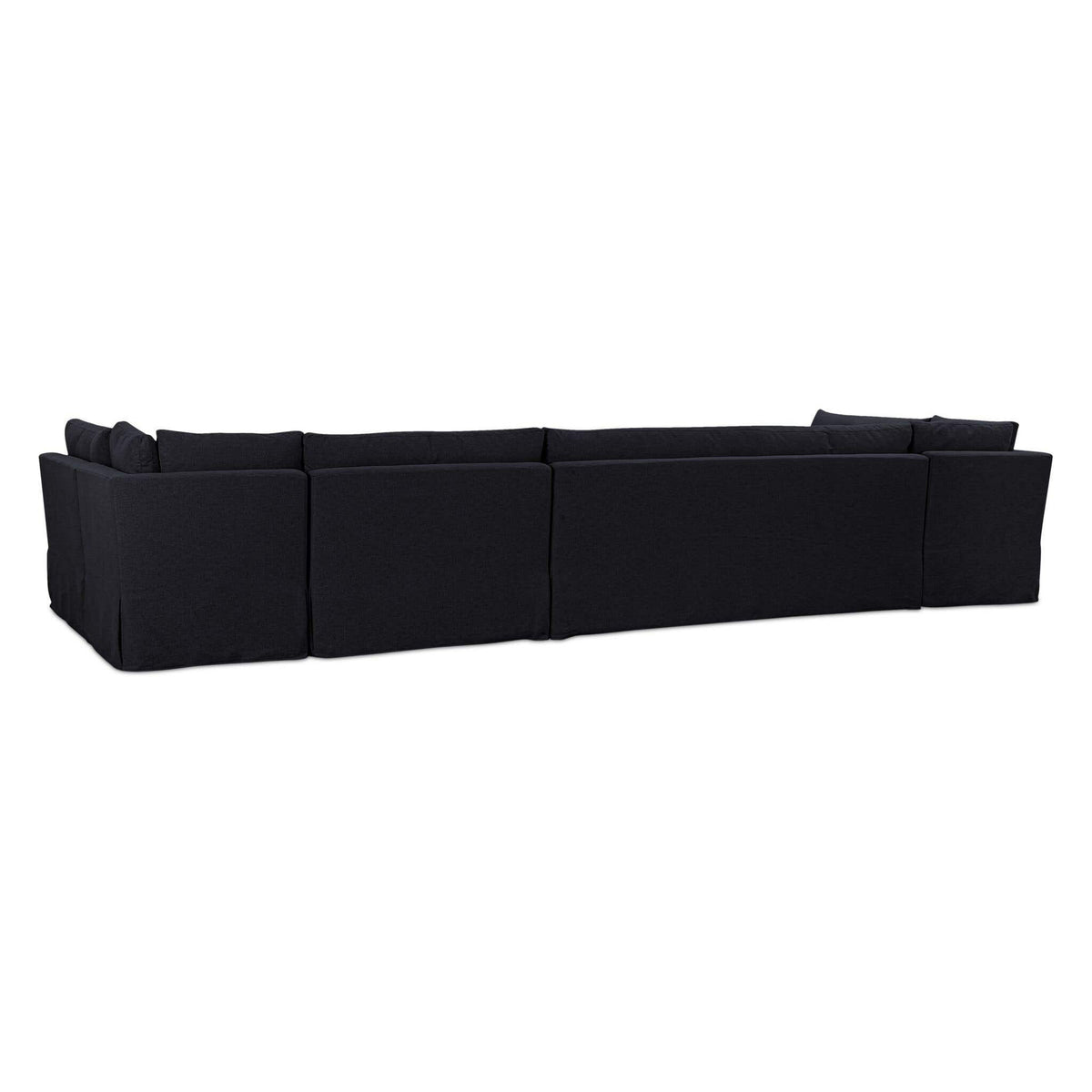 Fiona Slipcover Dining Banquette U-Shape 168 Inch-20