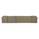 Fiona Slipcover Dining Banquette U-Shape 168 Inch-6