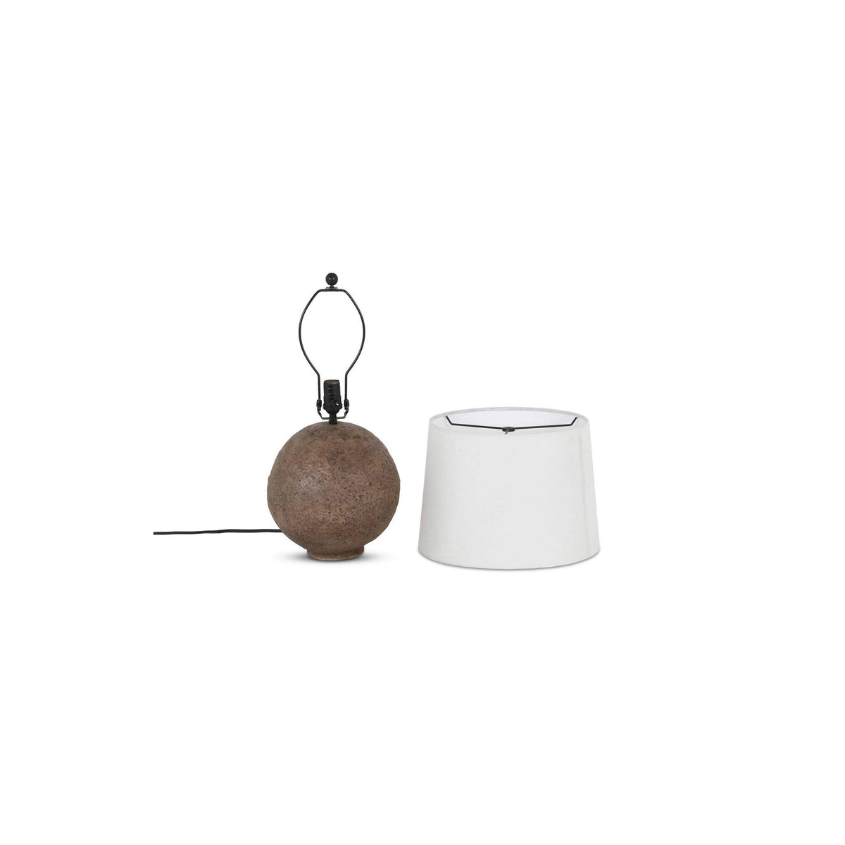Mara Table Lamp in Brown-3