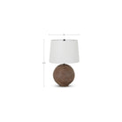 Mara Table Lamp in Brown-6