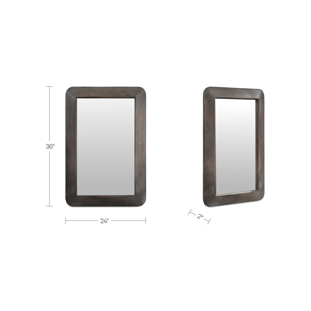 Reeve Mirror in Brown-7