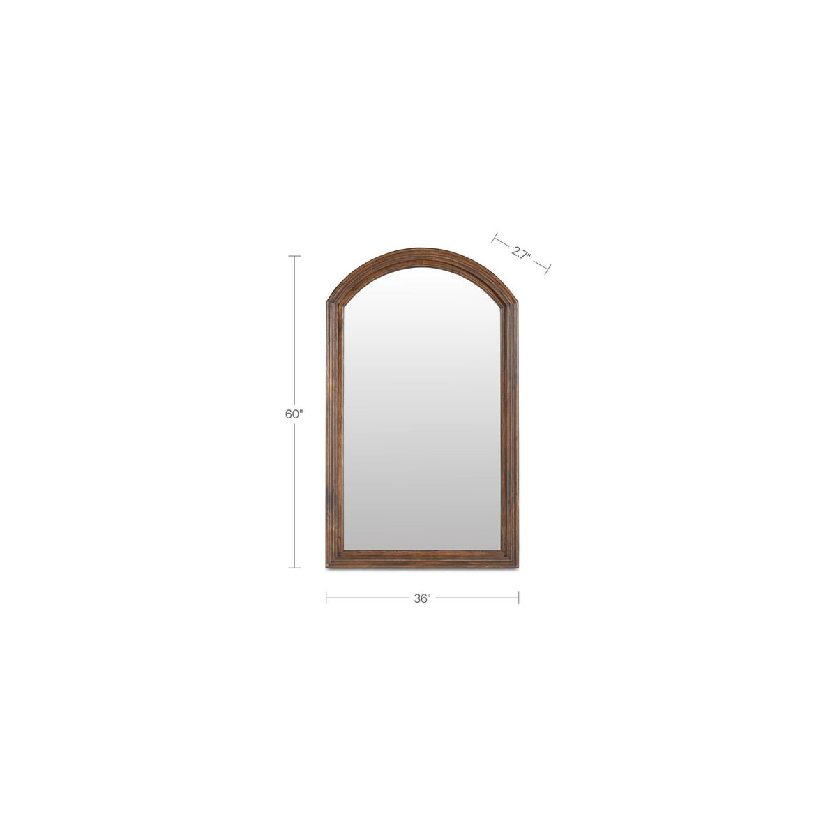 Ellis Mirror in Brown-6