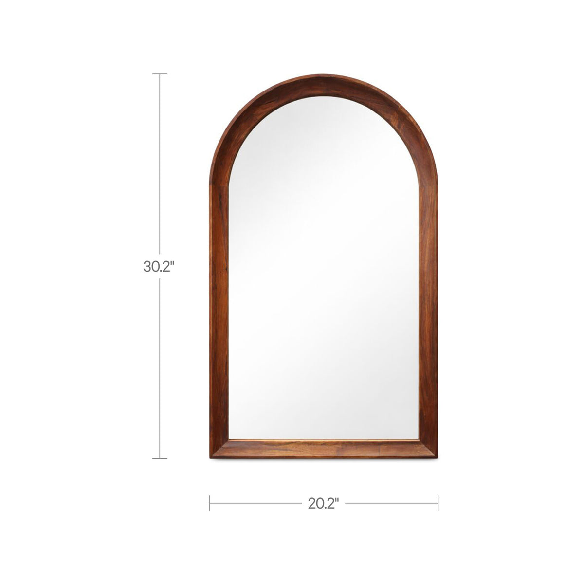 Theo Mirror in Brown-8