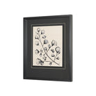 Fan Leaves Textured Framed Artwork-5