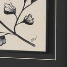 Fan Leaves Textured Framed Artwork-6
