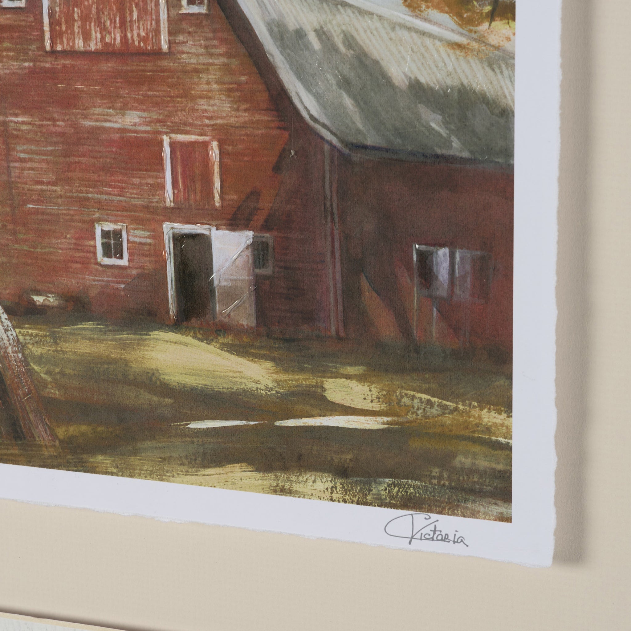 Day at the Farm II Framed Artwork-7
