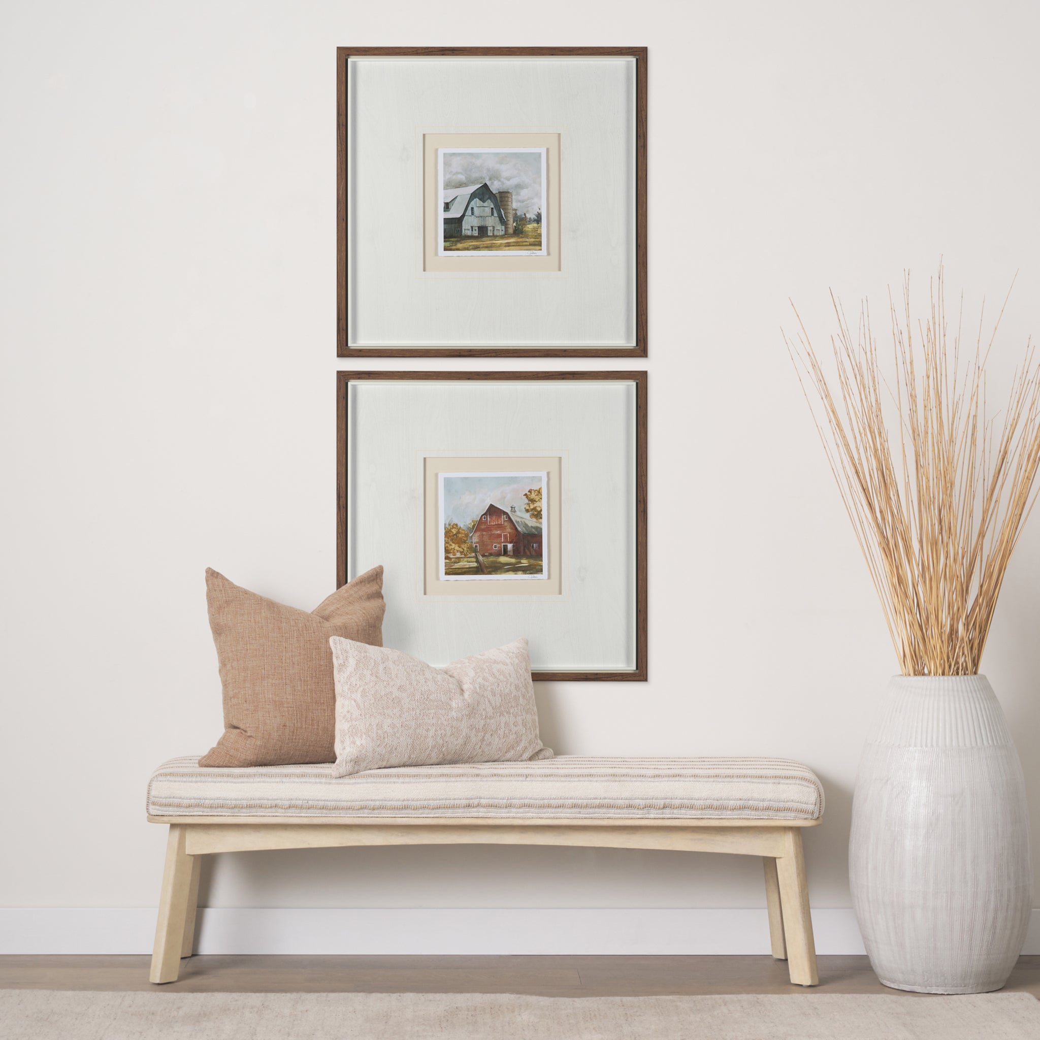 Day at the Farm I Framed Artwork-2