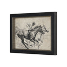 Equestrian Collection Textured Framed-3