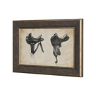 Equestrian Collection Textured Framed-5