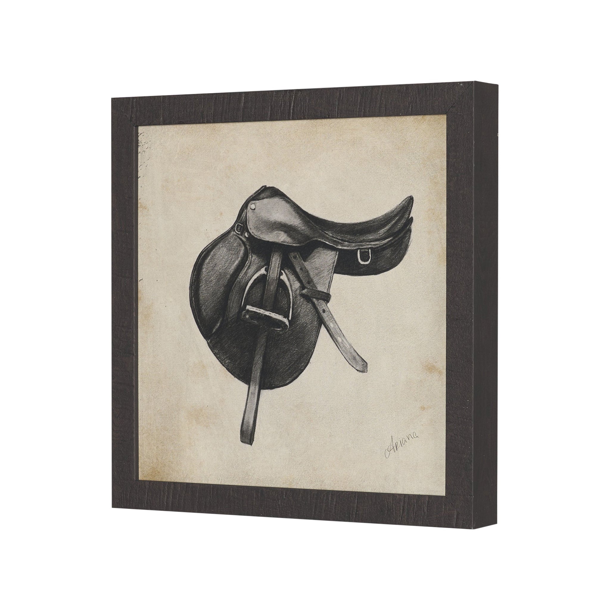Equestrian Collection Textured Framed-6
