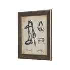 Equestrian Collection Textured Framed-7