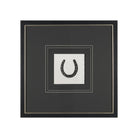 Equestrian Etching III Textured Framed Artwork-1