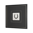 Equestrian Etching III Textured Framed Artwork-4