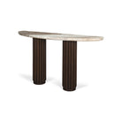 Marbrello Half Moon Top Console Table-3